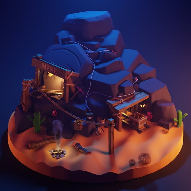 La mine